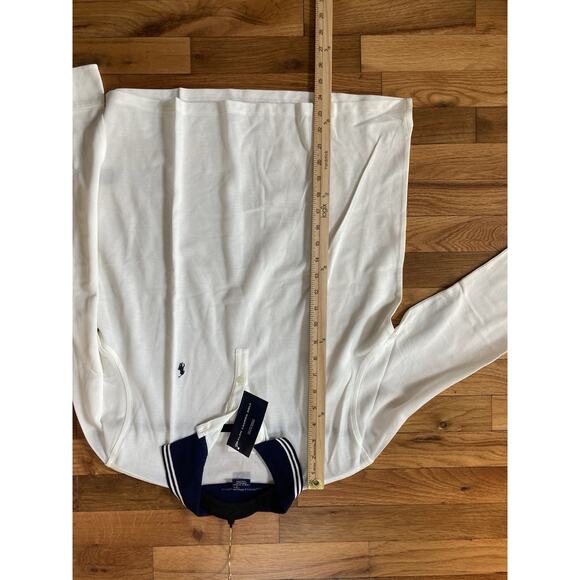 Vintage Ralph Lauren Golf St Biarritz Long Sleeve Polo Shirt Womens Medium - Picture 8 of 9